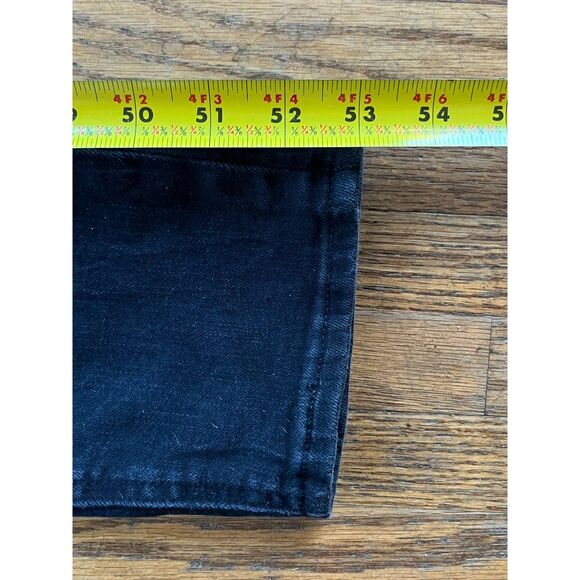 Levi's Black Denim Zip Up Coveralls Overalls Jumpsuit Jeans  Women's Size 32 - Picture 8 of 9